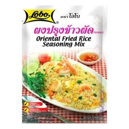 Приправа для приготовления тайского жареного риса с креветками или мясом, Lobo Oriental Fried Rice Seasoning Mix 25 g