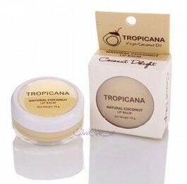 Бальзам для губ с кокосовым маслом TROPICANA - Coconut Delight - Кокосовое наслаждение