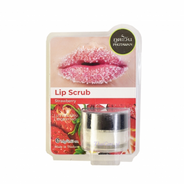 Сахарный скраб для губ Phutawan Lip Scrub «Клубника», 12 гр, Таиланд