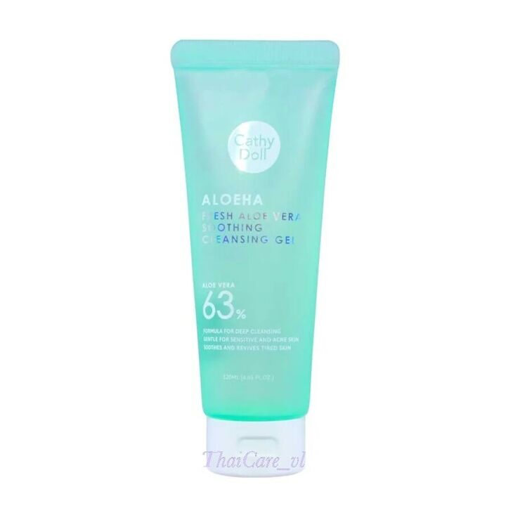 Гель для умывания "Алоеха" с Алоэ Вера , Karmart Cathy Doll Aloeha Fresh Aloe Vera Soothing Cleansing Gel 63% ,120 мл.