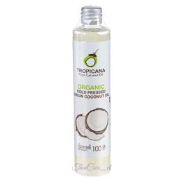 Кокосовое масло Тропикана Tropicana Organic Virgin Coconut Oil, 100 мл