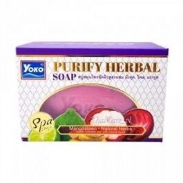 Мыло травяное Yoko Purify Herbal Soap, 120 гр.. Таиланд